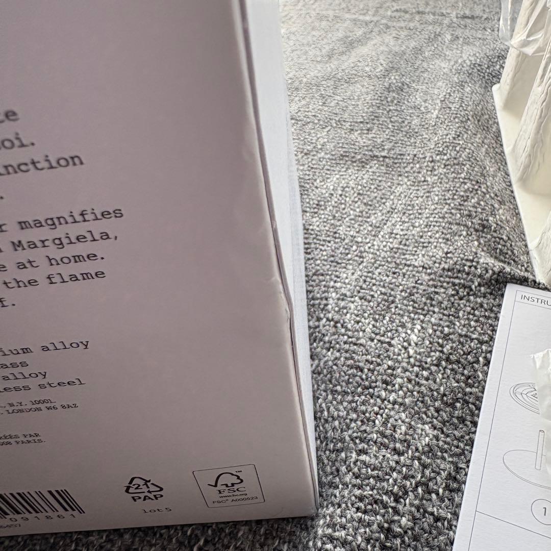 メゾン マルジェラ　レプリカ ゴールデン キャンドルホルダー 限定品