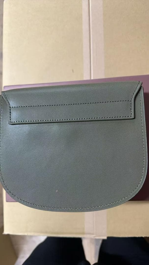 期間限定価格 サンローラン サドルバッグ オリーブグリーン