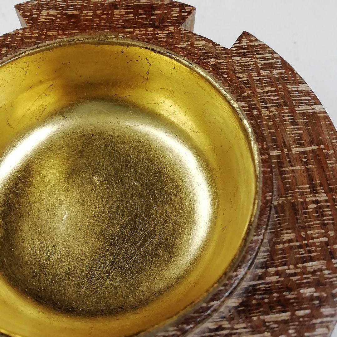 Ｔ６９１　香合　『ふくら雀香合』『祥桑軒　川本光春 作』　共箱　茶道具