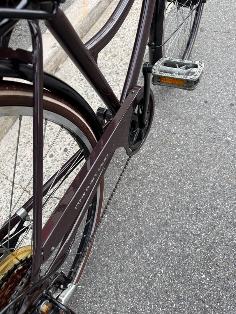 86 自転車 大阪市 【引取り限定】 26インチ 変速付き