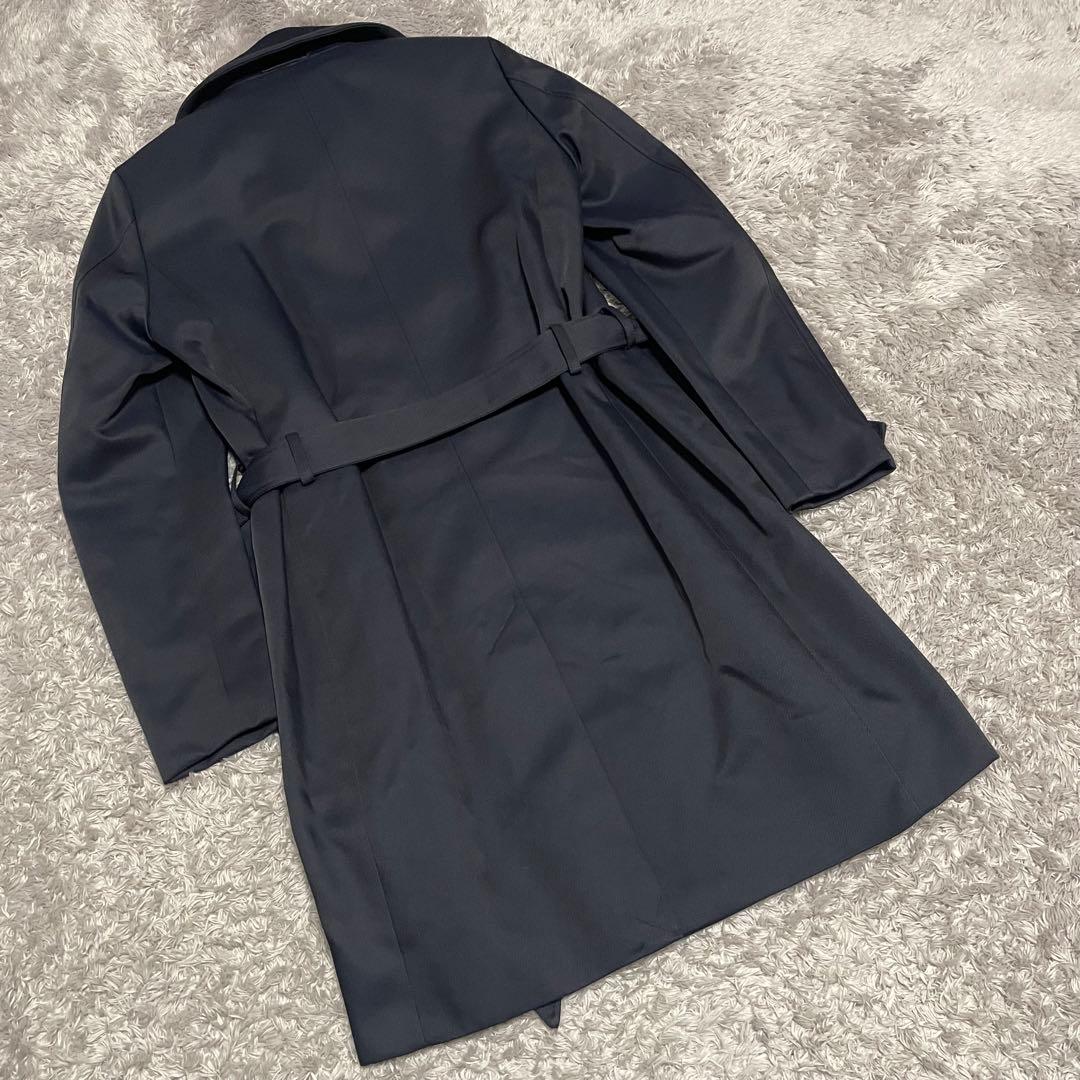 新品タグ付き　DIESEL BLACK GOLD　ロングコート　ネイビー　46