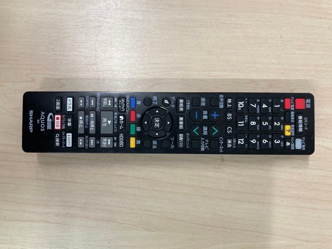 めっちゃ綺麗　1TB シャープ　AQUOS BD-NW1200