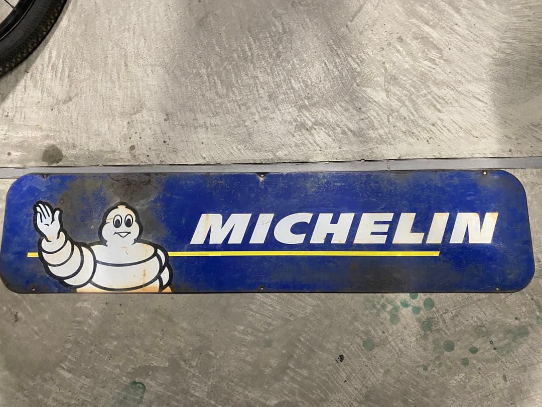 MICHELIN ビバンダム サイン ガレージ フランス　アメリカン雑貨
