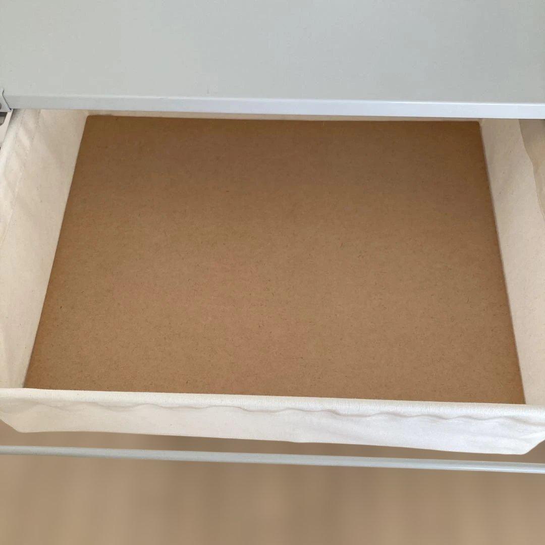 無印良品　スチールユニットシェルフ帆布バスケットセット・幅５６ｃｍタイプ