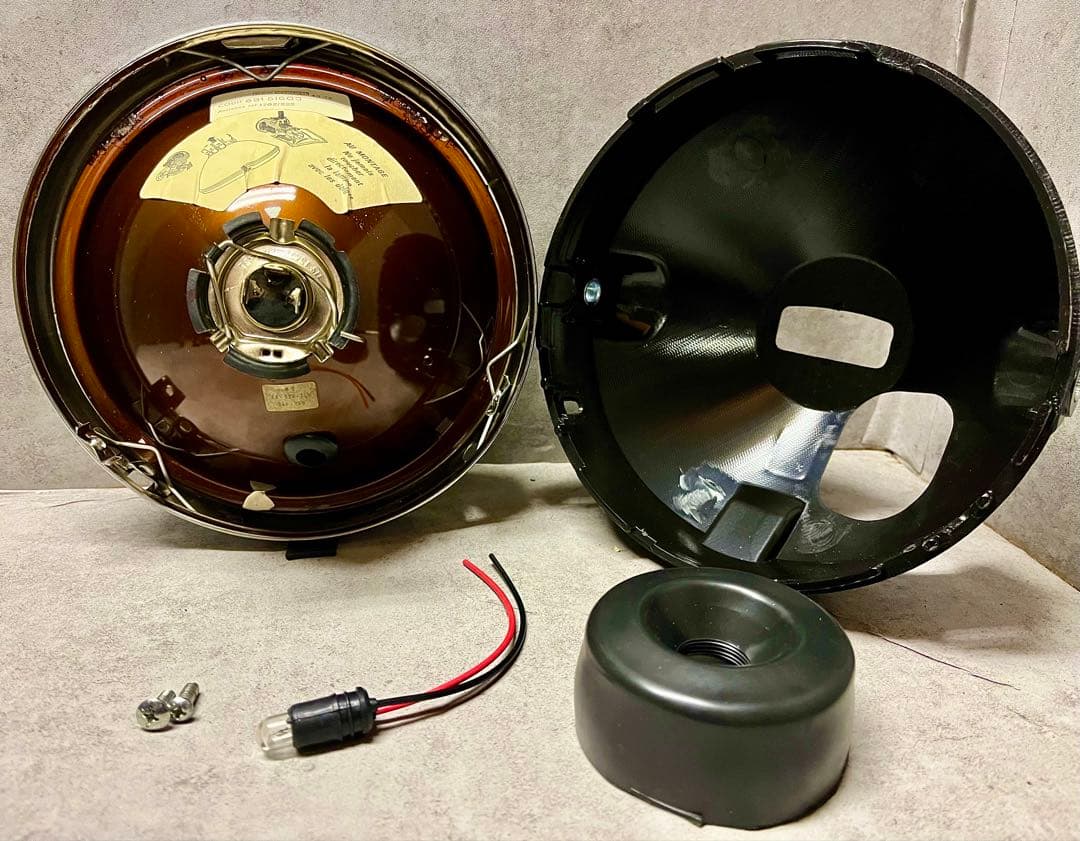 当時物 マーシャル 722/702 ヘッドライト MARCHAL