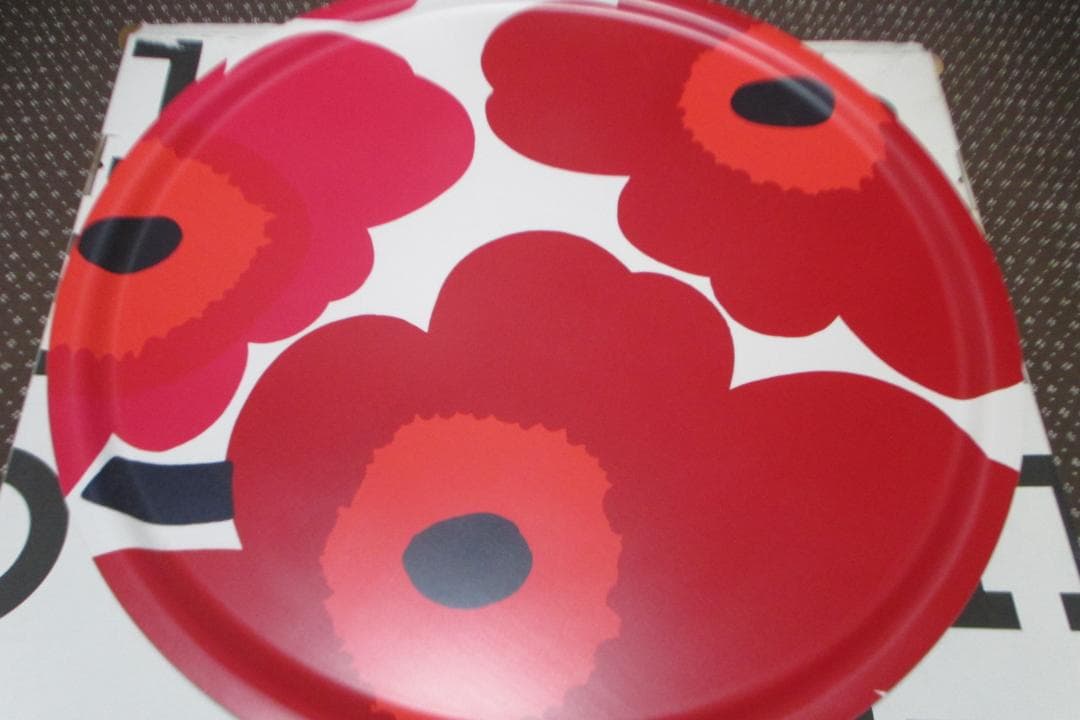 marimekko マリメッコ UNIKKO ウニッコ トレイ 65㎝ 希少