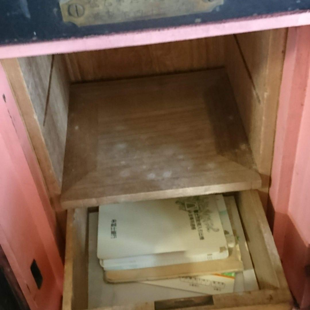 明治時代の小型耐火金庫(明治24年製造)