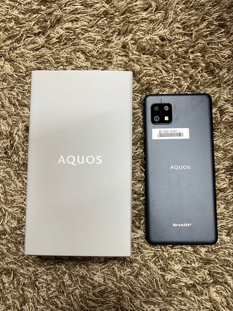 SHARP AQUOS sense6 ブラック64GB SIMフリー