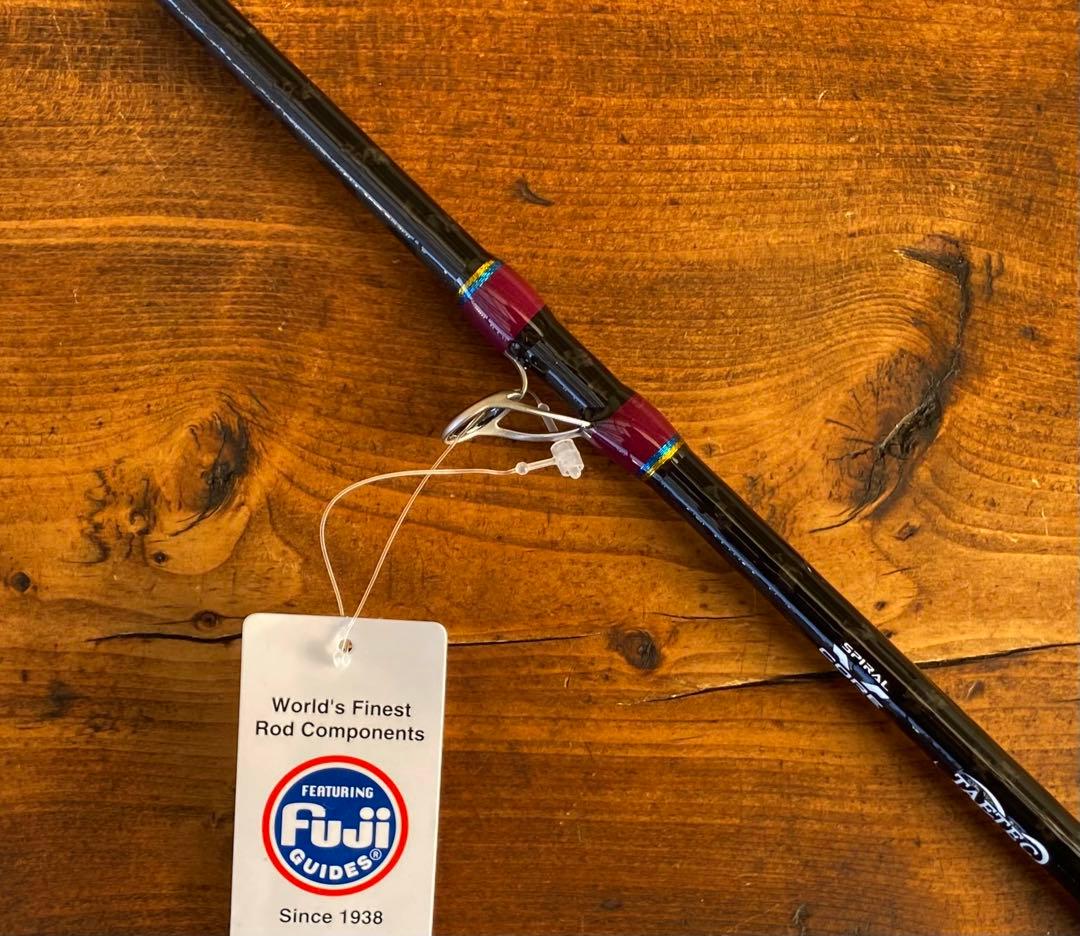 ジギングセット　レフトハンドル　3ピースパックロッド　Fujiガイド タイラバ