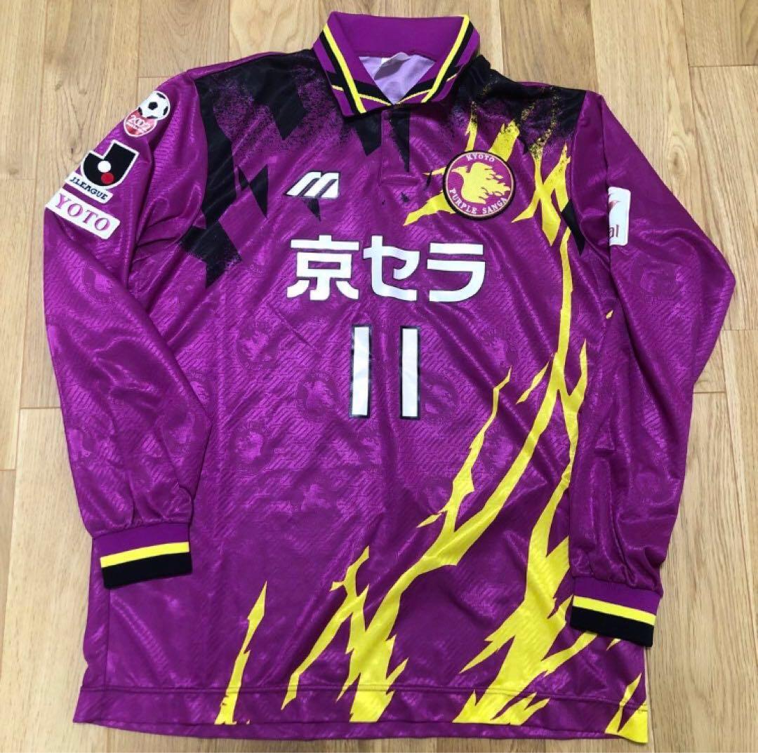 96年　サンガFC 京都パープルサンガ　選手支給ユニホームセット