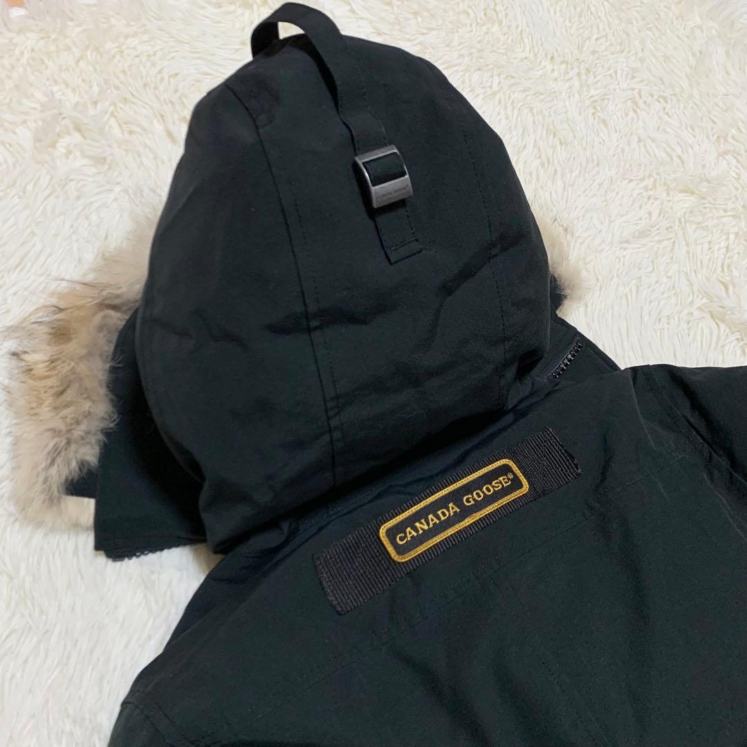 【美品】カナダグース ダウン ジャスパー 3438JM コヨーテ ブラック XS