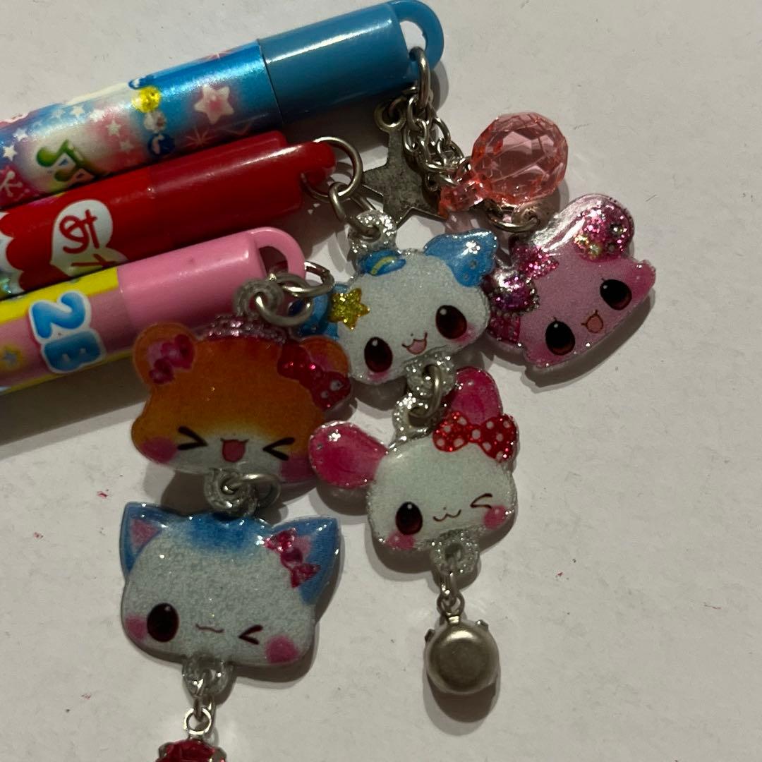 【レア】平成レトロ　うさぎ　ねこ　キャラクター　えんぴつ　まとめ売り15本セット