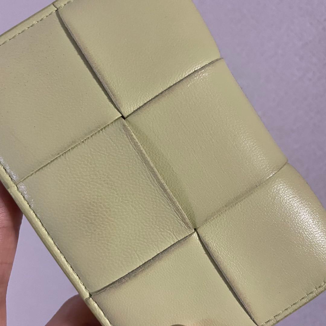 【訳あり】【お値下げ】ボッテガ BOTTEGA VENETA カセット 名刺入れ
