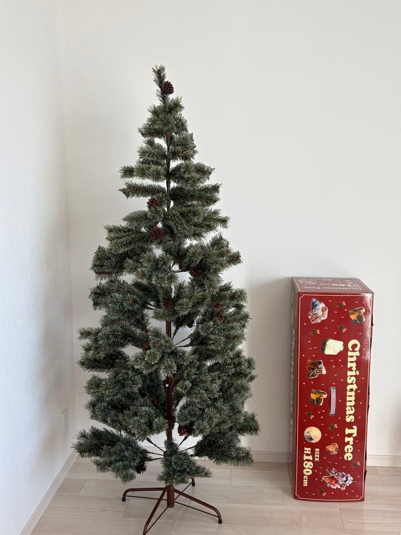 美品　ニコアンドクリスマスツリー　180ｃｍ