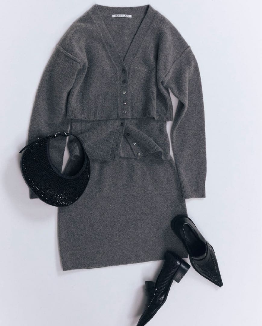 JOSEMOON ジョゼムーン ENSEMBLE KNIT CARDIGAN