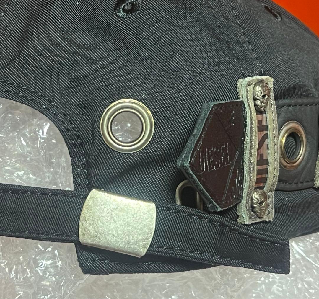 DIESEL ディーゼル　CAP ブラック　カスタムキャップ　アーカイブ