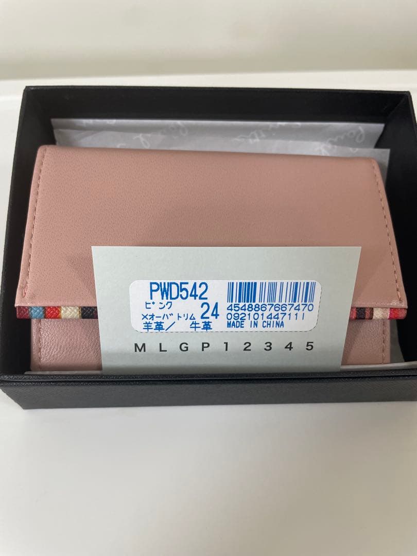 【新品未使用】 Paul Smith(ポールスミス)名刺入れ ピンク