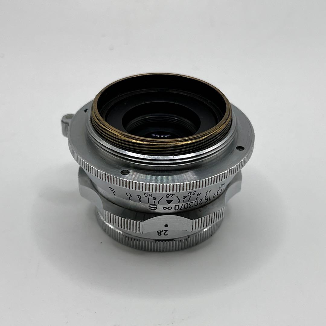 CHIYOKO SUPER ROKKOR 45mm f2.8 梅鉢 Lマウント