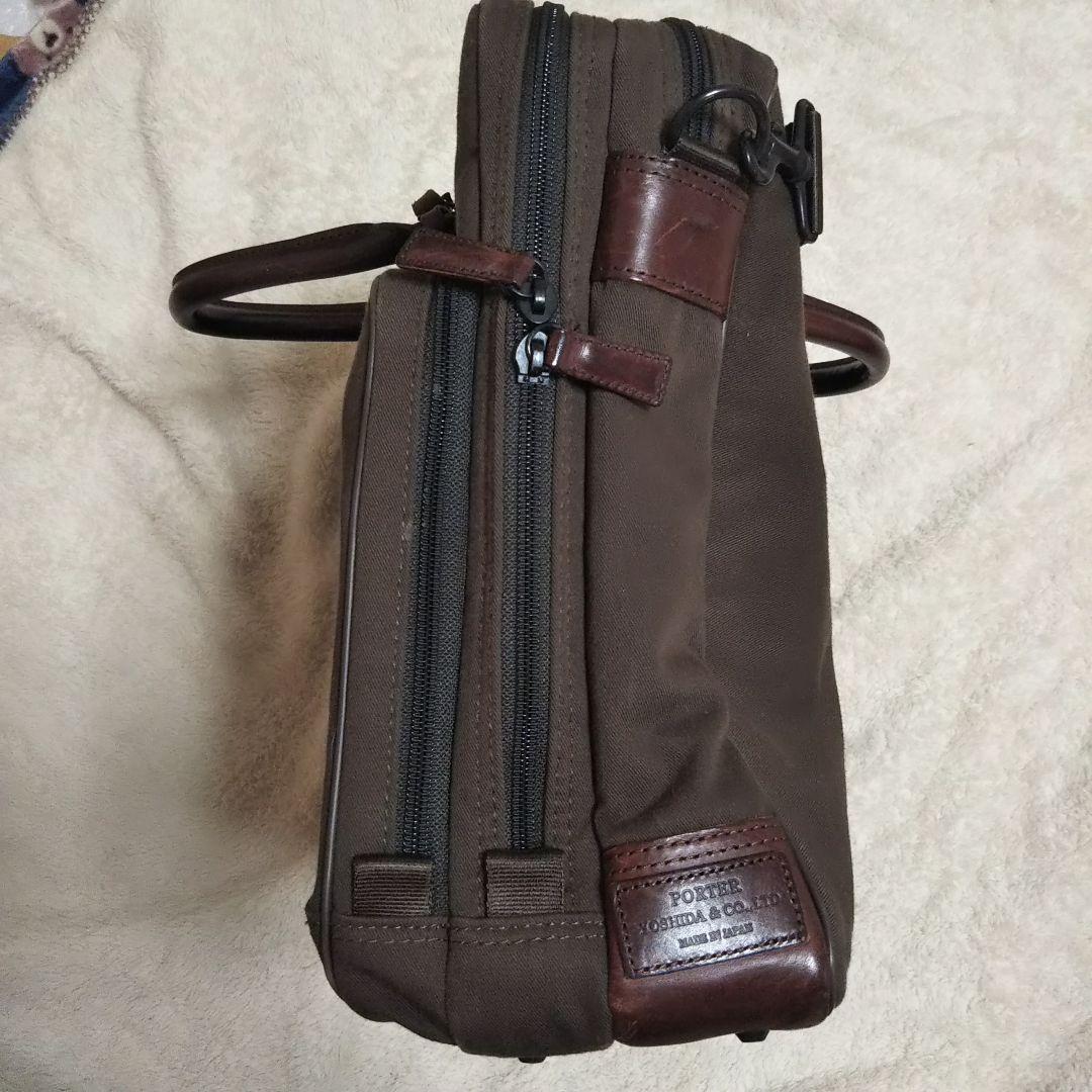 希少 PORTER「革良品」ポーター ビジネス ブリーフケース 2way A4