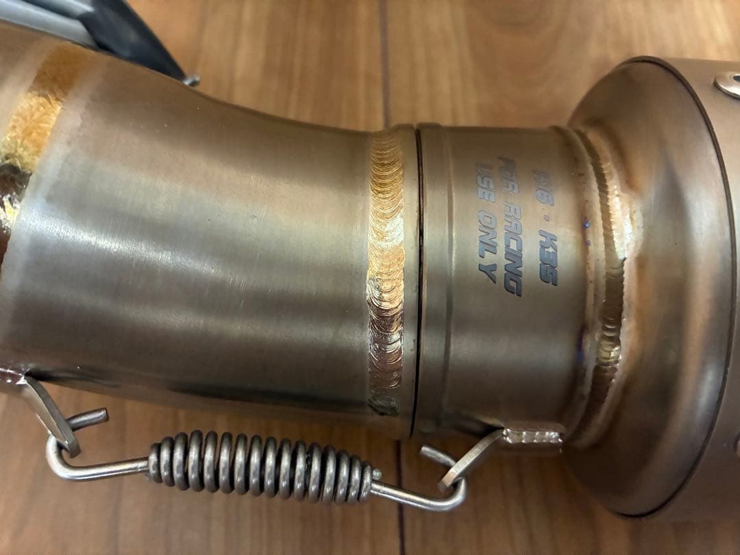 専用SC プロジェクト スリップオン　マフラー　CR-T 　zx-6r 用