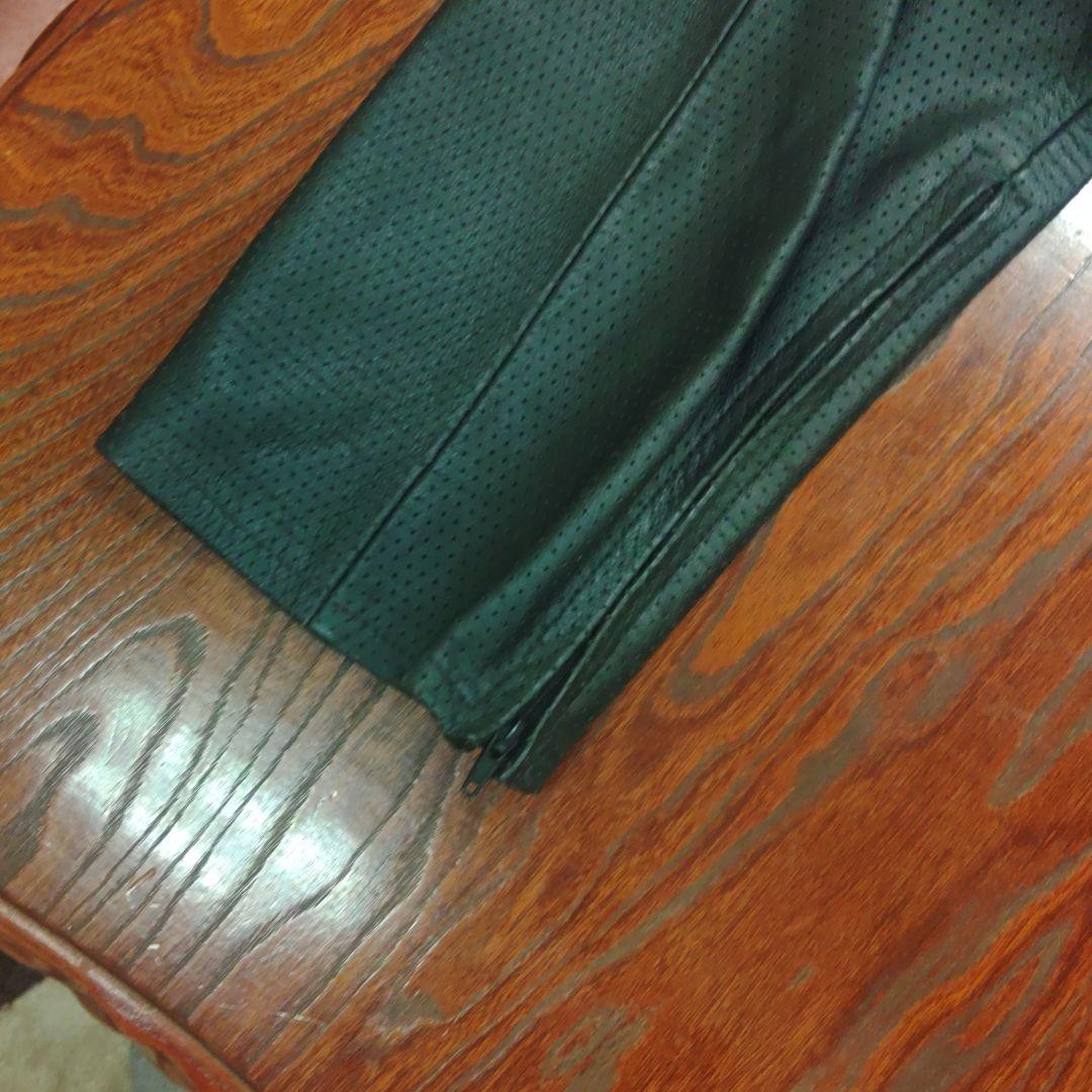 RSタイチ　レザーメッシュパンツ　LLサイズ　膝カップ入り！