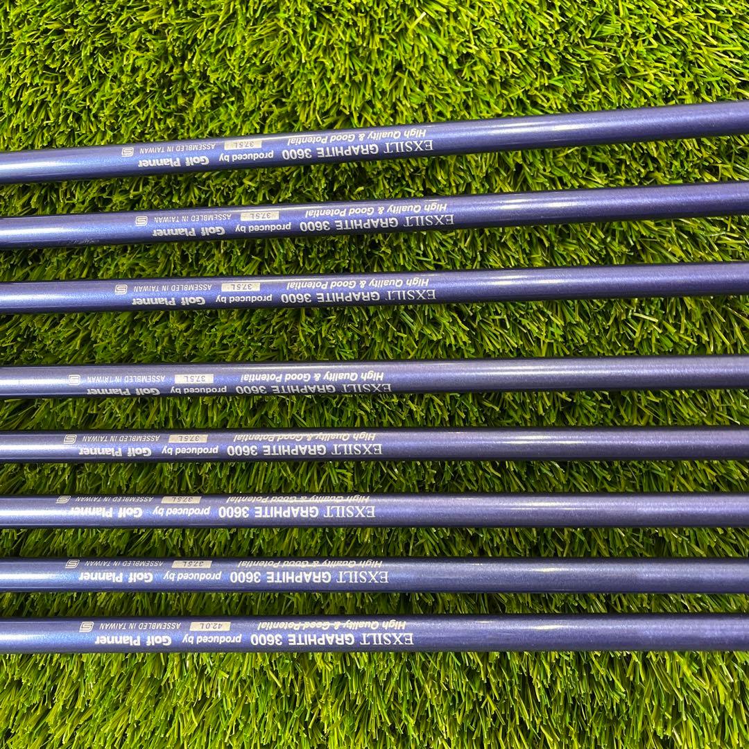 人気メーカーGolf Planner ゴルフクラブ8本セット　4番ウッドおまけ