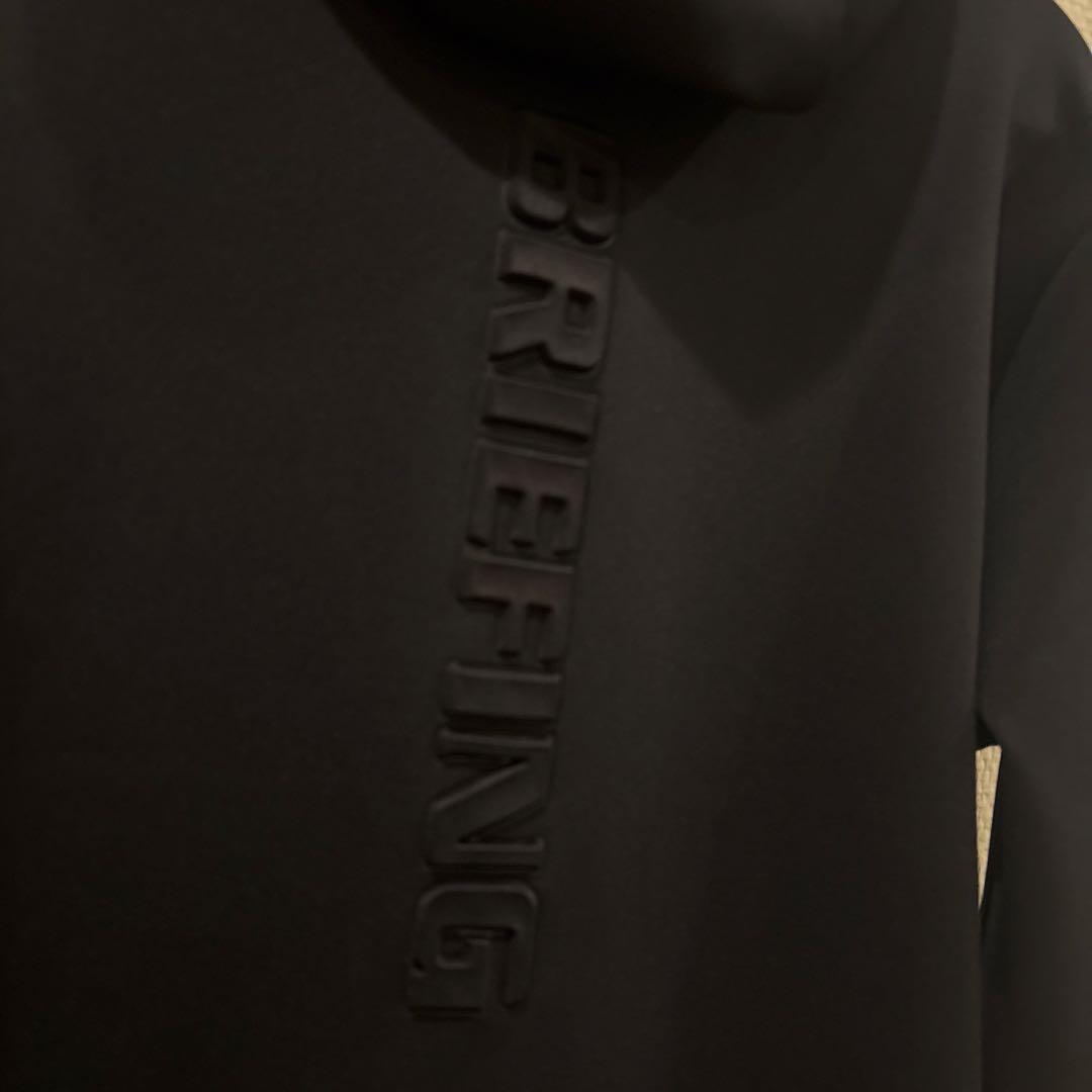 新品　BRIEFING 3D LOGO PARKA パーカー ブラック