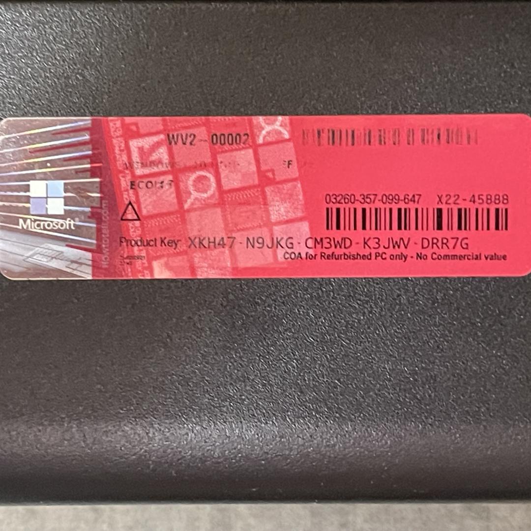 ミニPC HP ProDesk 400G4 i5 M.2SSD256GB+HDD1TB