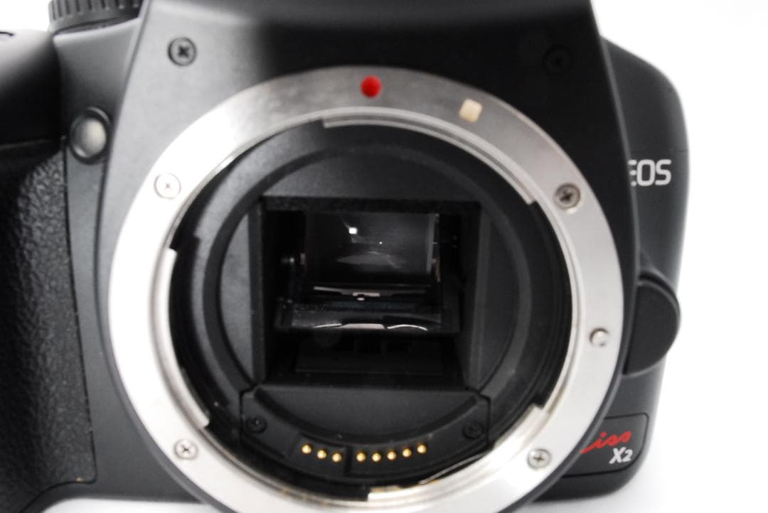 CANON kiss X2一眼レフ 18-55m IS⭐️手ぶれ補正機能付き
