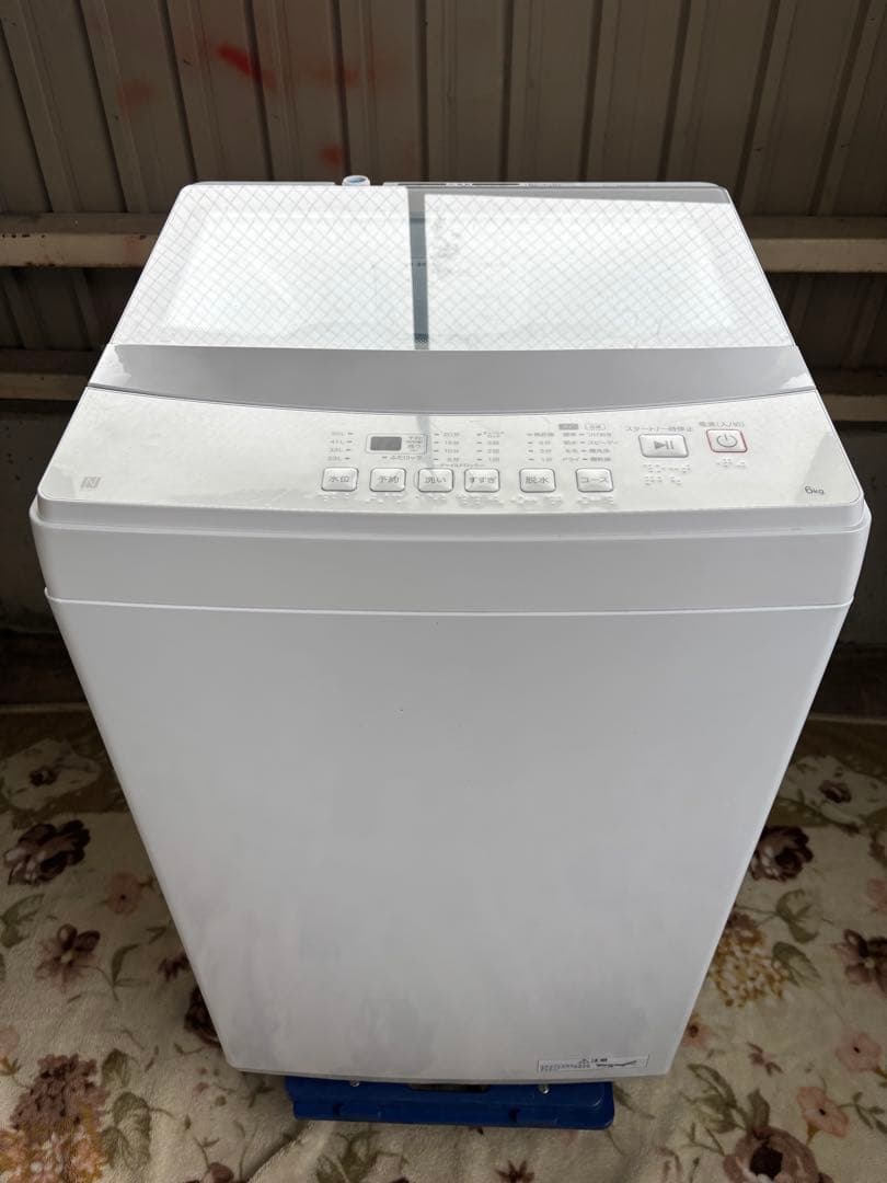 ニトリ 縦型洗濯機 NT60L1WH R-054