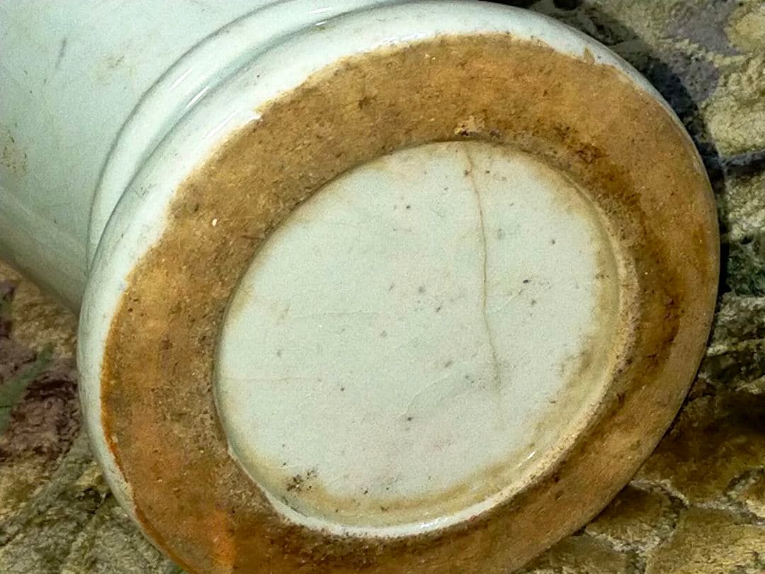 ♥値下げ！♥中国　青磁　花瓶　参考品　骨董　古玩