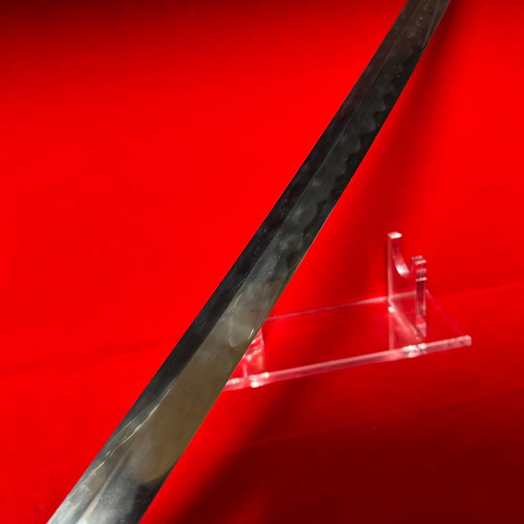 01562 包丁　和包丁　マグロ包丁　玉鋼　刃文綺麗　未使用品