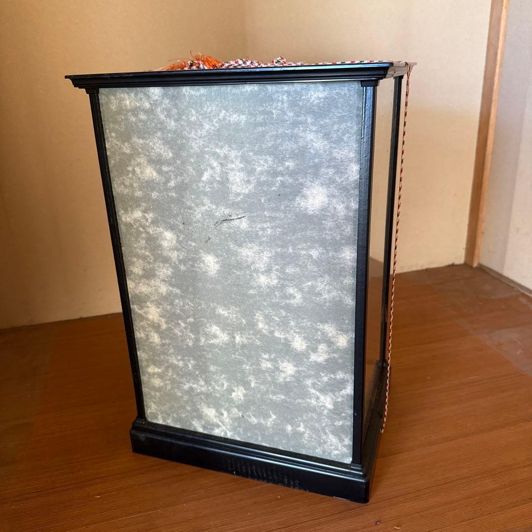 市松人形 藤娘 ガラスケース付き