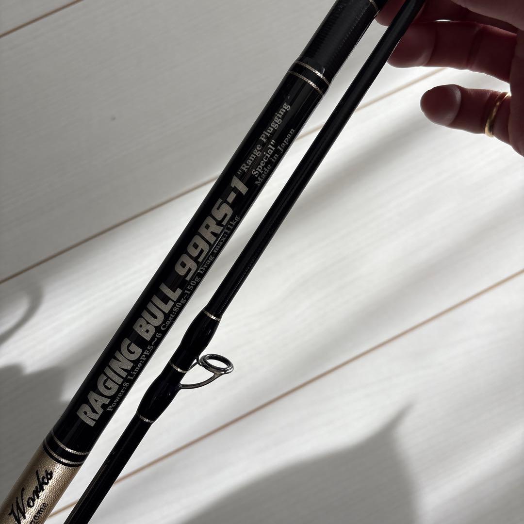 レイジングブル99RS-1スペシャルモデル 竿袋、保証書付き