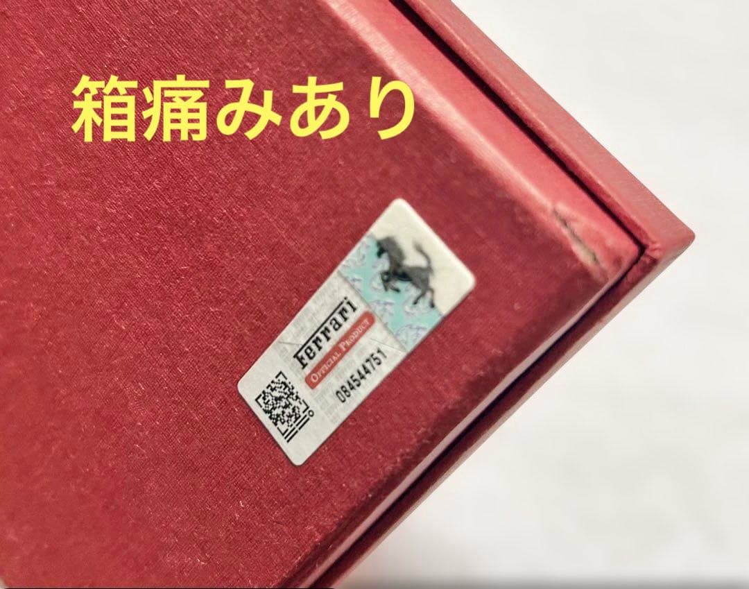 フェラーリ FIクラブ　Phone 3G 3GS 4G 4GS用レッド本革ケース