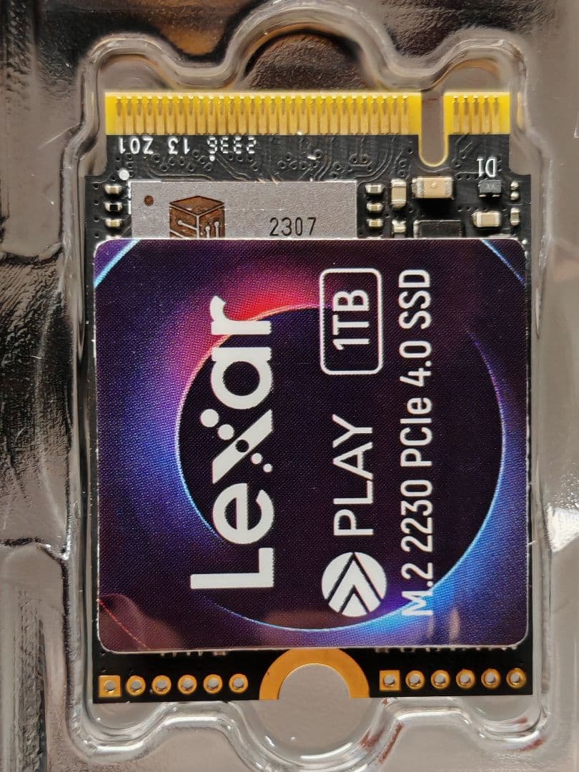 内蔵型SSD 1TB Gen4 M.2 2230 SSD Lexar PLAY