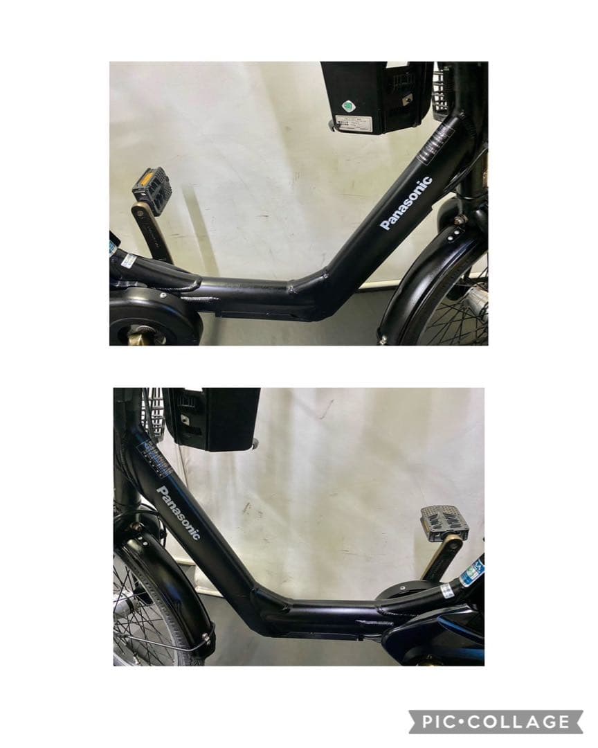 1年保証 送料無料　新型　パナソニック　20インチ　黒色　電動アシスト自転車