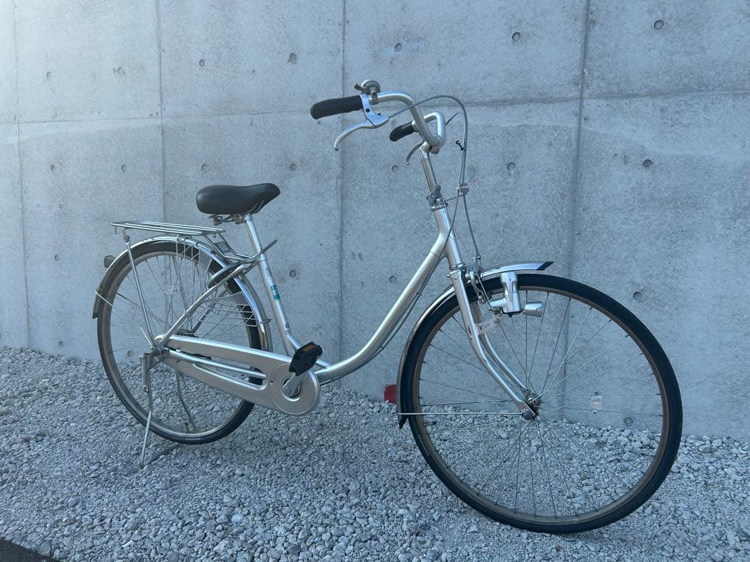 R16 愛知 ブリヂストン E60U1 B2B エブリッジ 26インチ シルバー