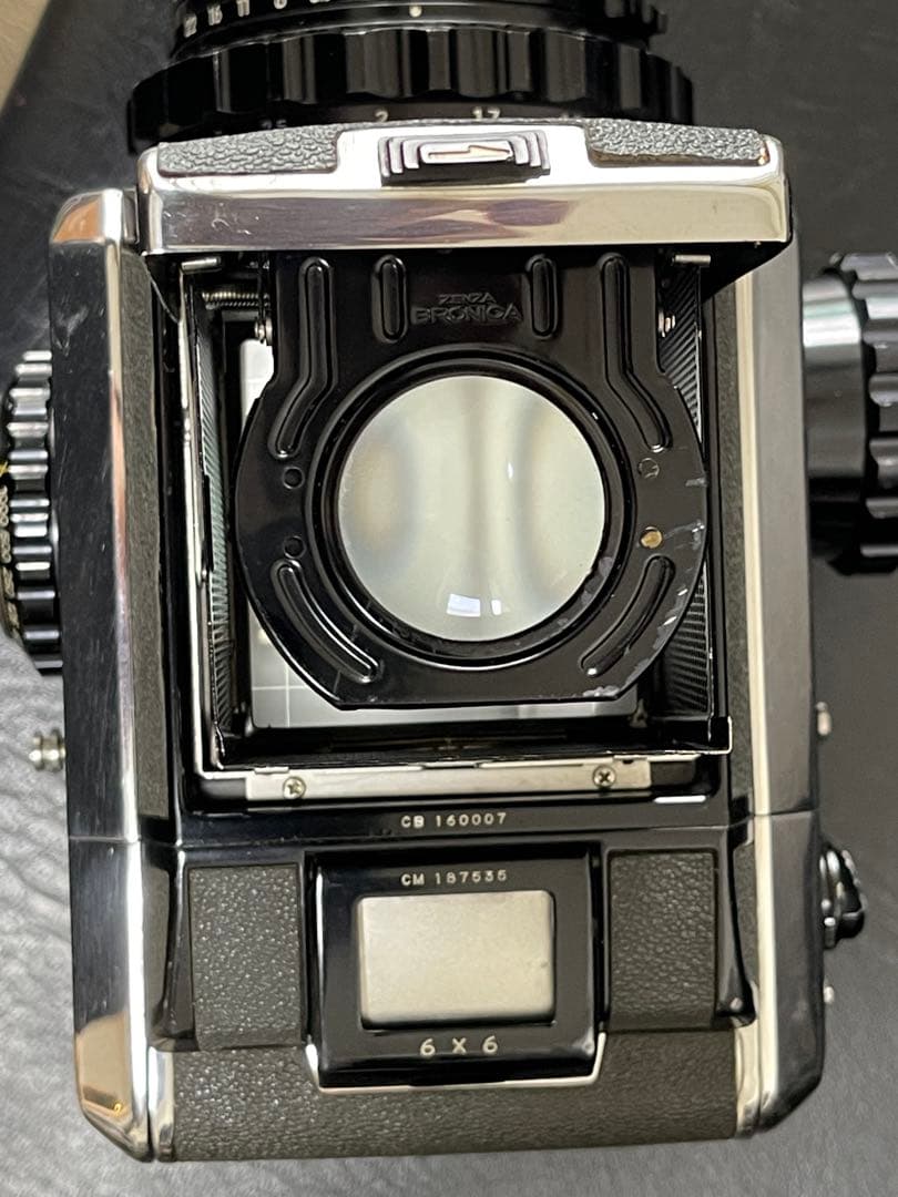 完動品　ゼンザブロニカS2 NIKKOR-P 75mm f2.8付