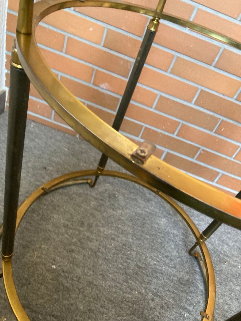 キッチンワゴン　ガーデニング雑貨アンティーク　フラワースタンド　ジャンクガーデン