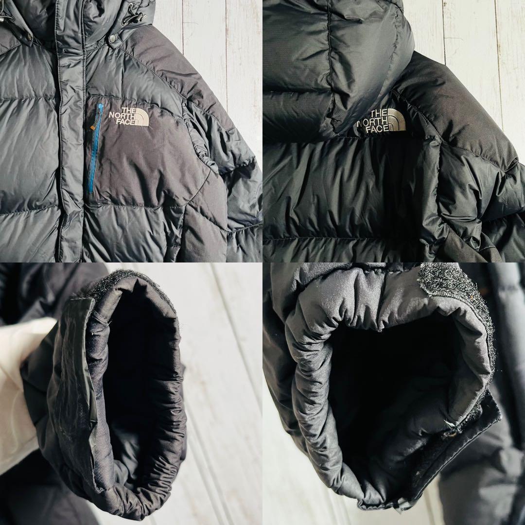 ザノースフェイス ダウンジャケット 700フィル ハイベント ブラック M 75