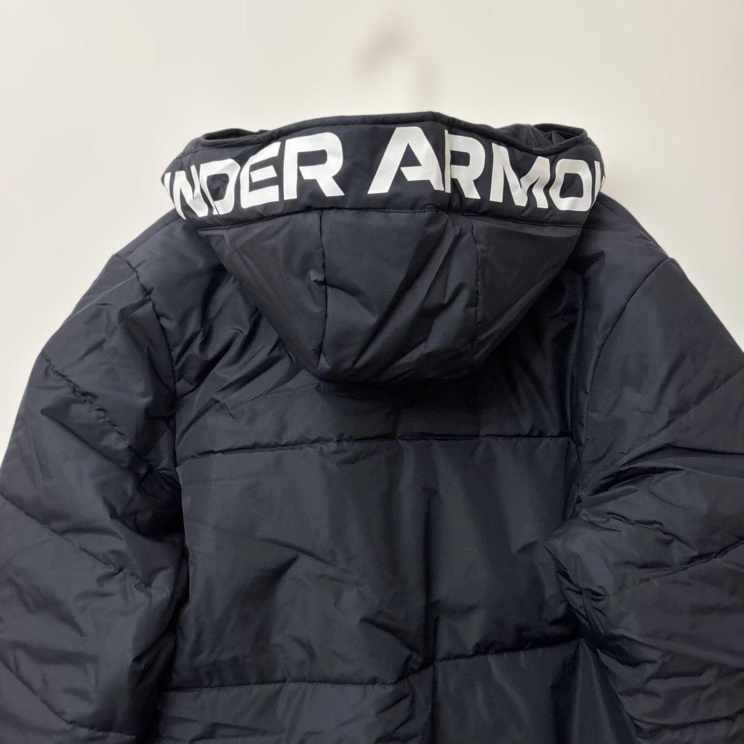 【Hiroto】アンダーアーマー ウーブン UAロゴ ロングベンチコート