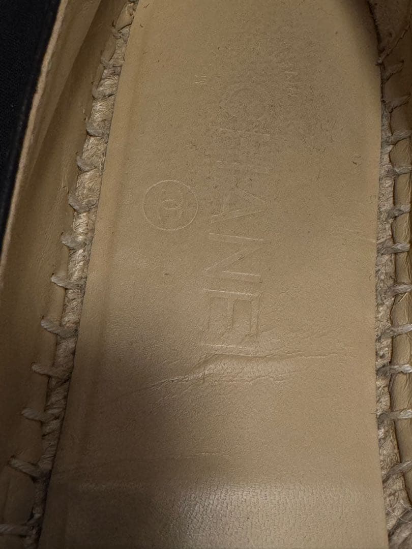 ✨CHANEL シャネル エスパドリーユ ココマーク ブラック ✨