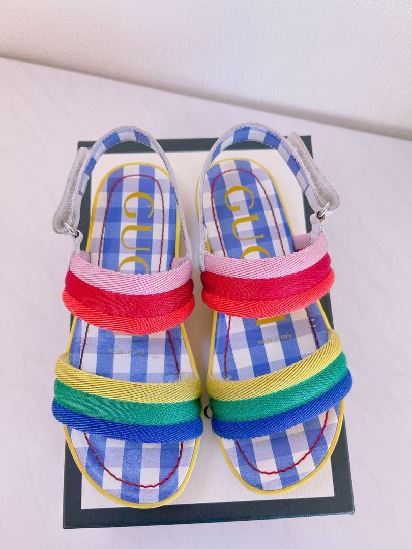 GUCCIサンダル　30(18〜19cm)