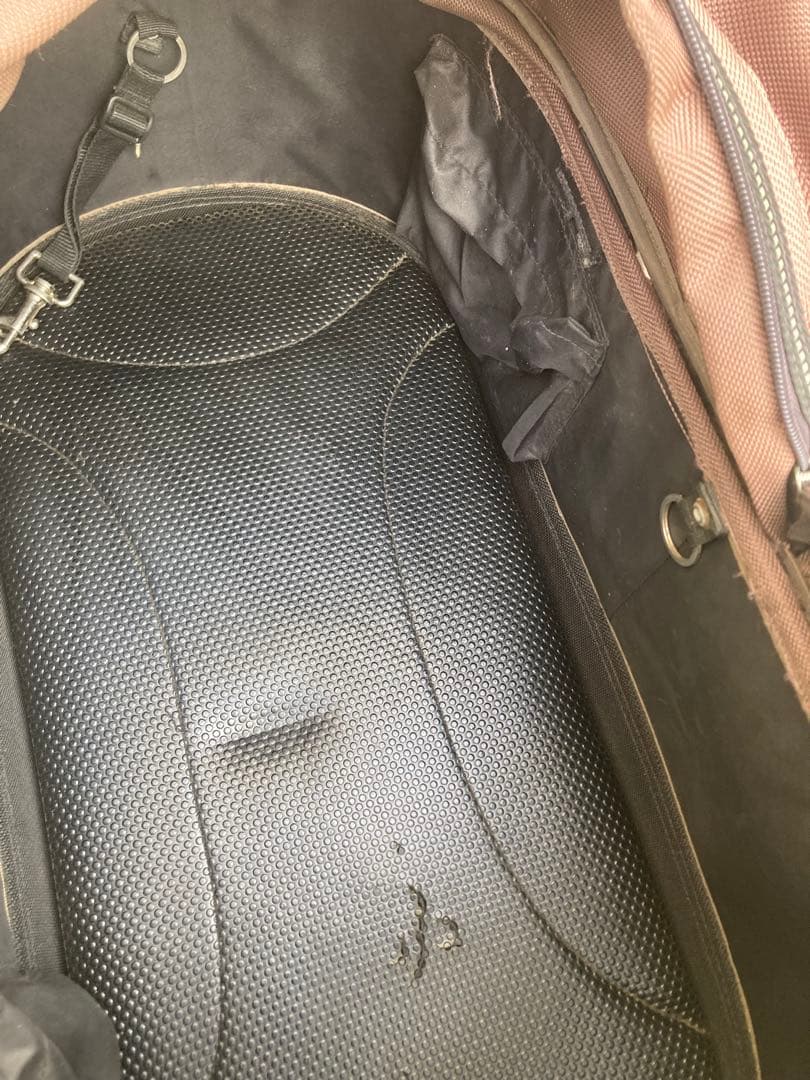 air buggy ペットカート　ドーム　犬用　ブラウン