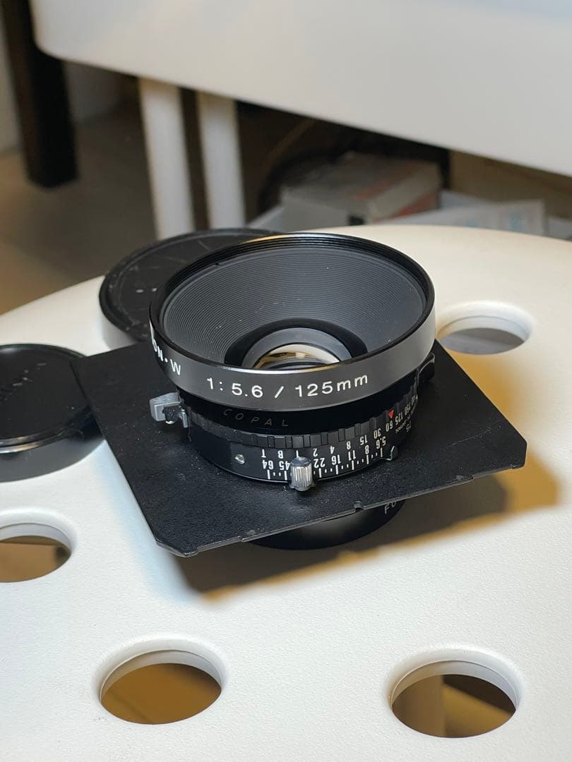 Fujinon W 125mm f/5.6 レンズ