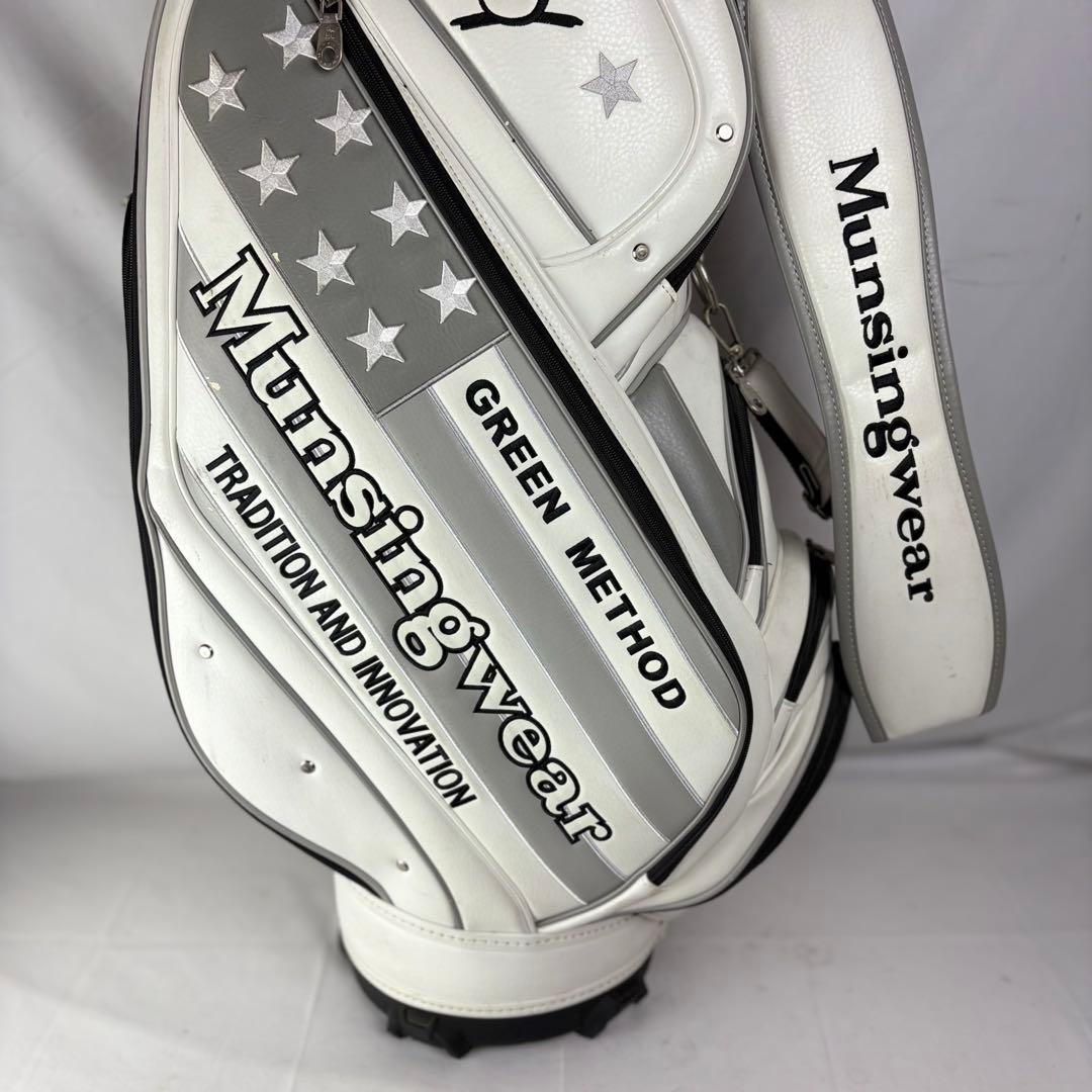 マンシングウェア MUNSING WEAR キャディーバッグ ゴルフバッグ