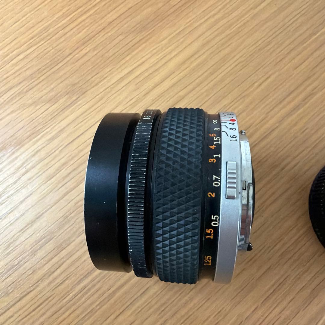 Olympus AUTO-W 35mm f/2 レンズ