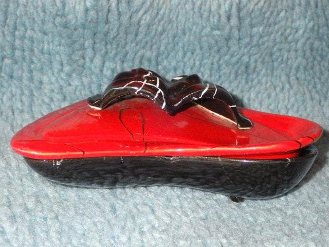 50'S★ツーフェイス★カバーディッシュ★ビンテージ★灰皿★ハート★小物入れ