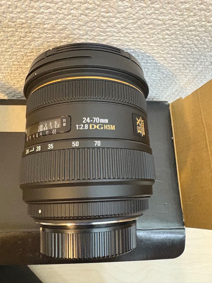 シグマ SIGMA 24-70mm F2.8 IF EX DG HSM ニコンF